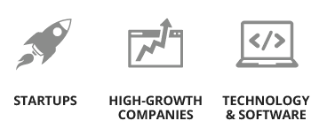 startups - high-growth companies - technology and software