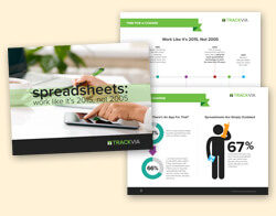 spreadsheets infographic e-book